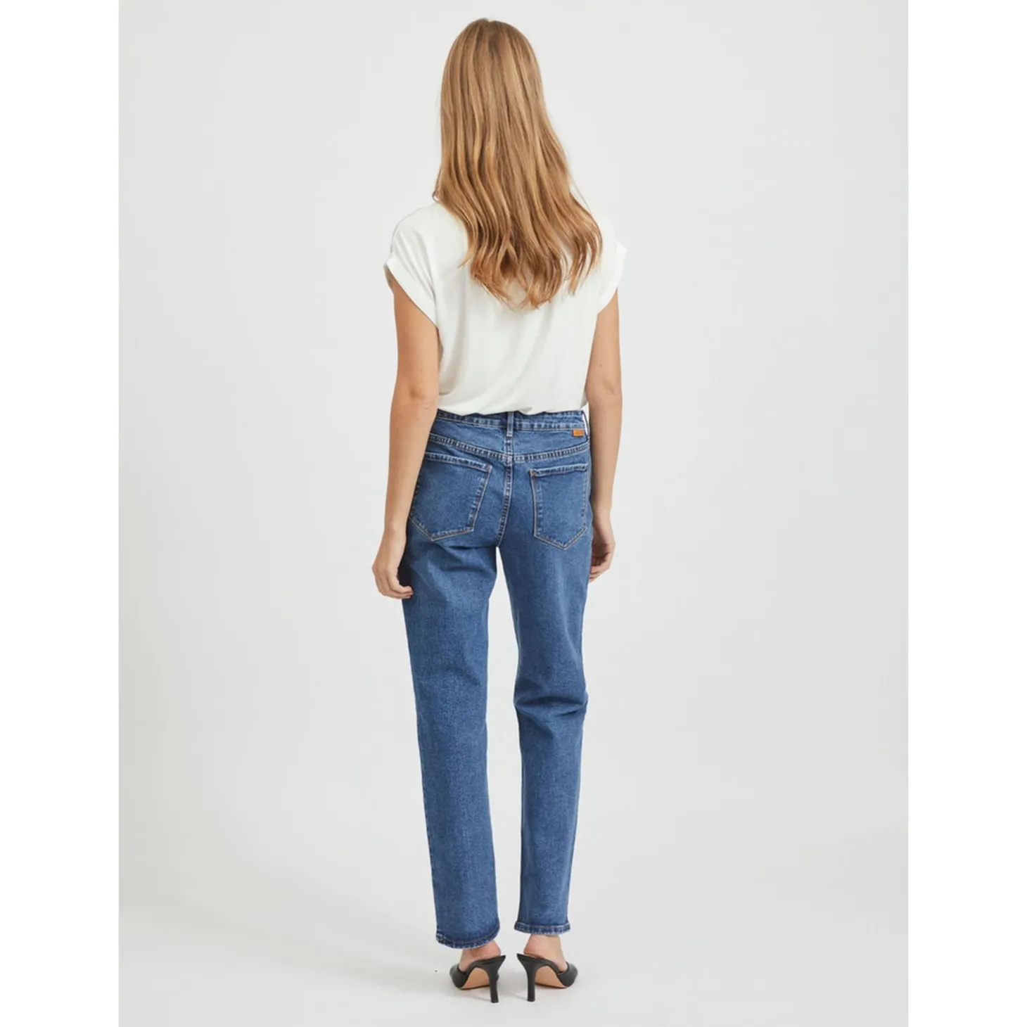 VIELLETTE S/S SATIN TOP/SU