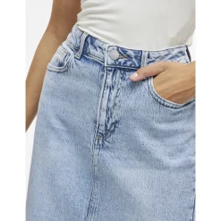 VIJAF HW MIDI DENIM SKIRT-NOOS