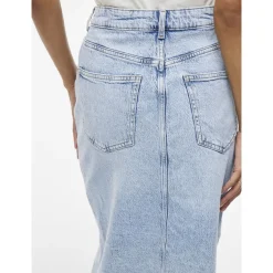 VIJAF HW MIDI DENIM SKIRT-NOOS