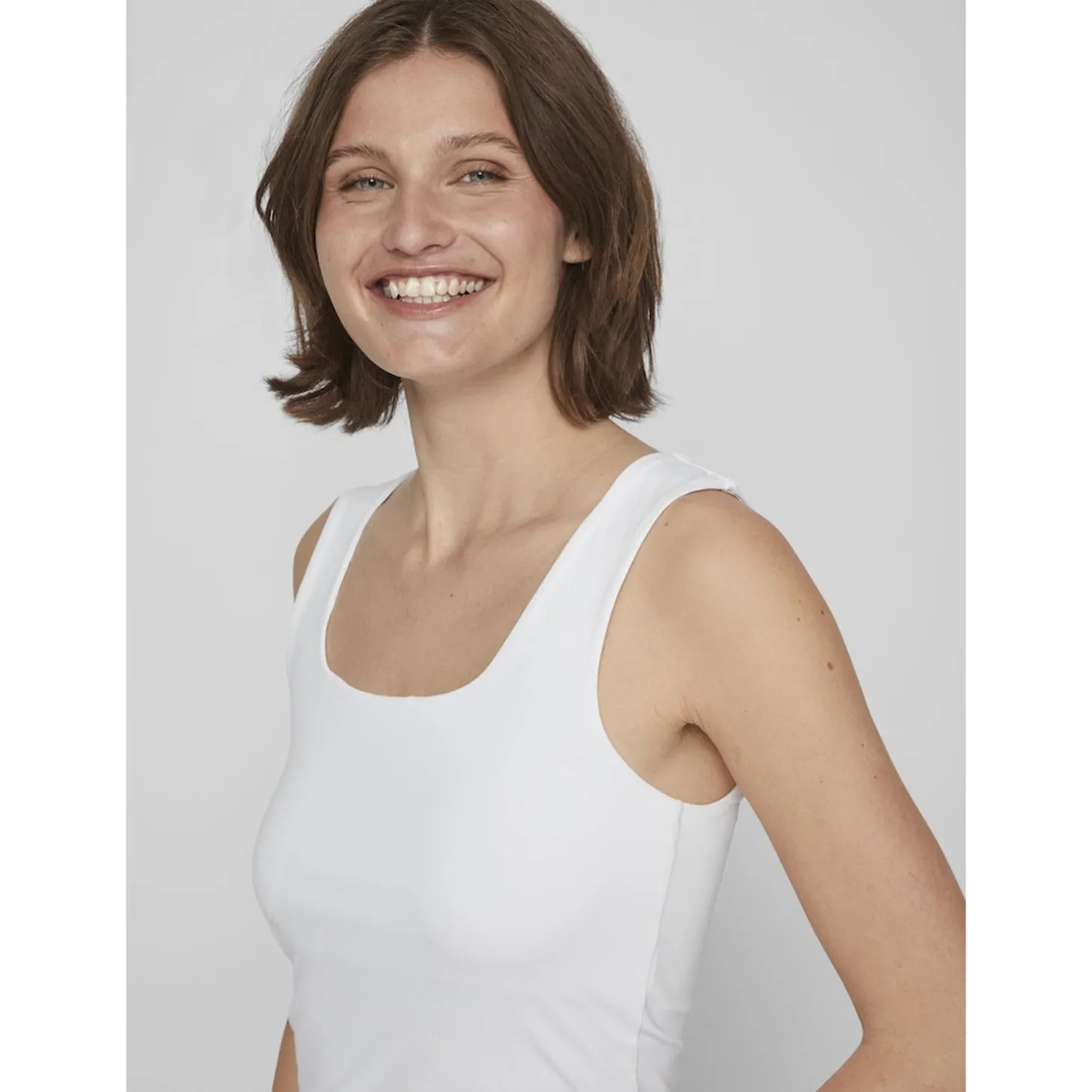 VIKENZA U-NECK S/L TANK TOP