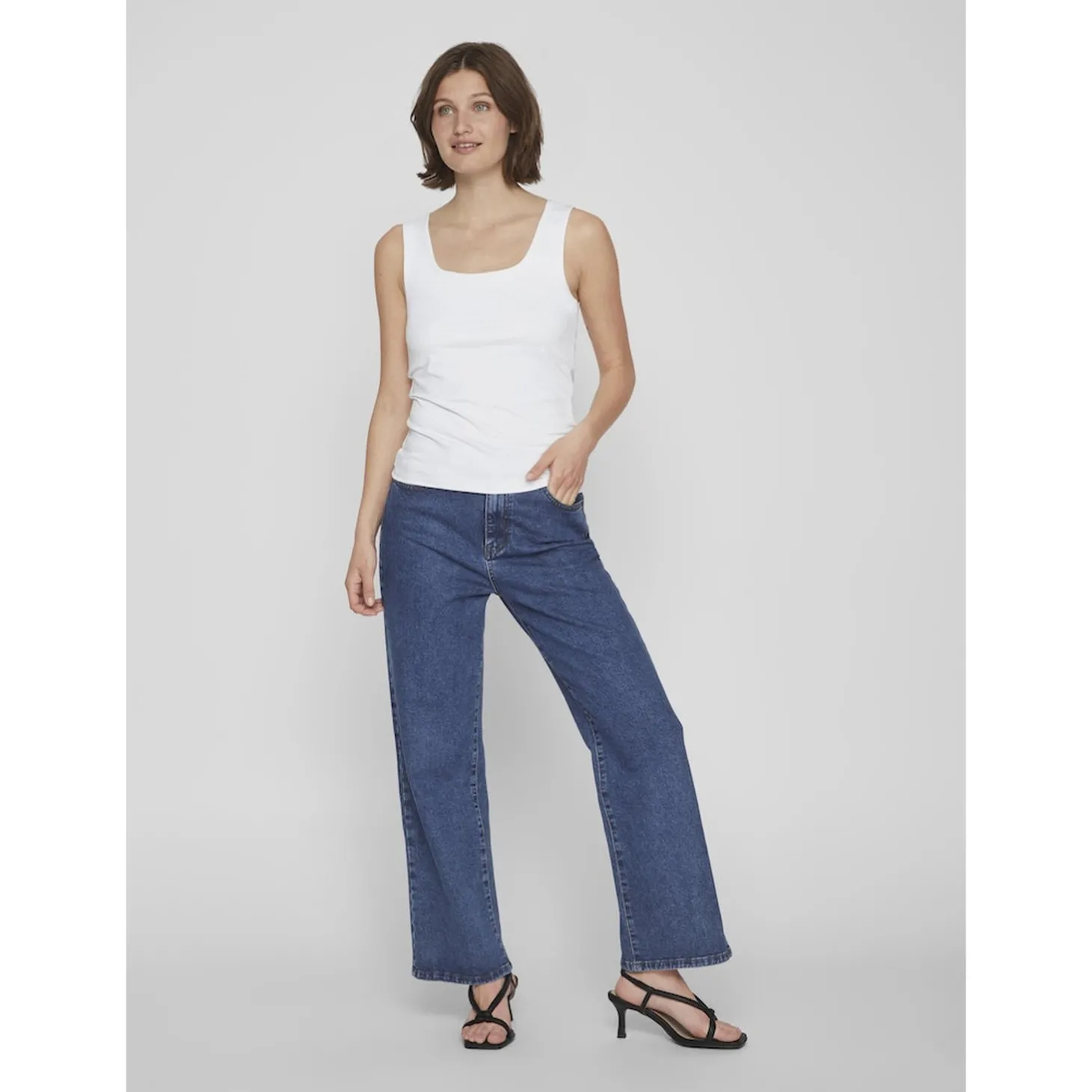 VIKENZA U-NECK S/L TANK TOP