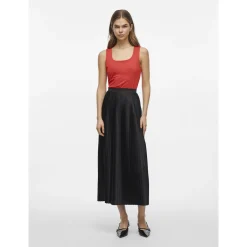 VIKENZA U-NECK S/L TANK TOP -
