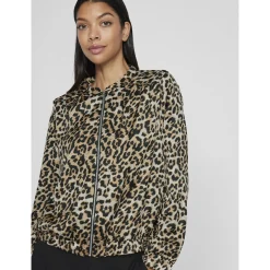 VINELA PRINTED BOMBER JACKET