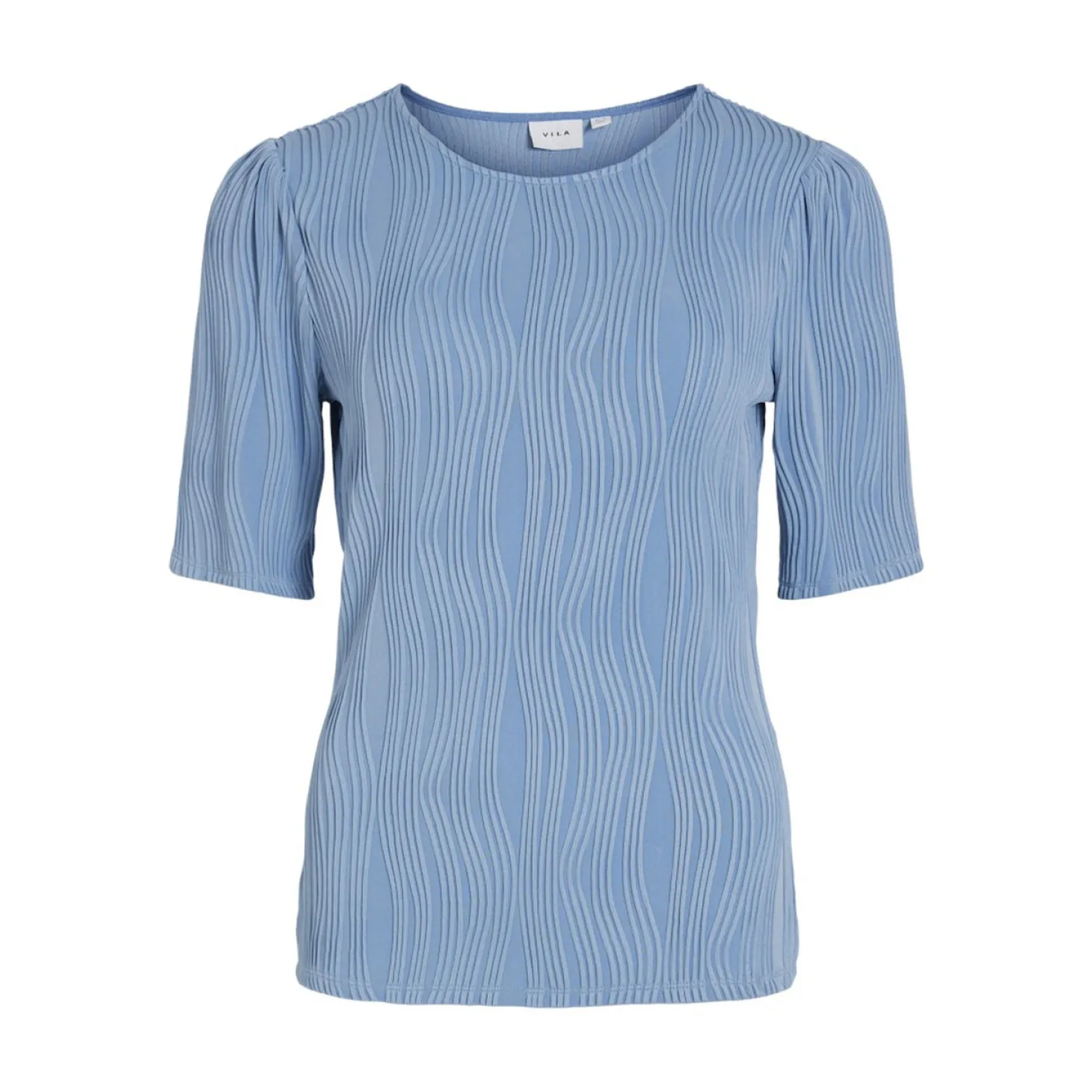 VINIRA O-NECK PUFF 2/4 TOP/R