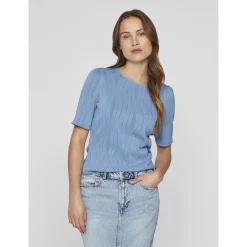 VINIRA O-NECK PUFF 2/4 TOP/R