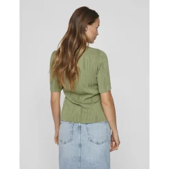 VINIRA O-NECK PUFF 2/4 TOP/R