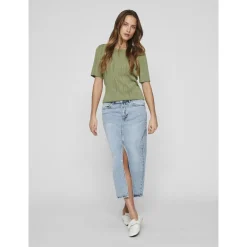 VINIRA O-NECK PUFF 2/4 TOP/R