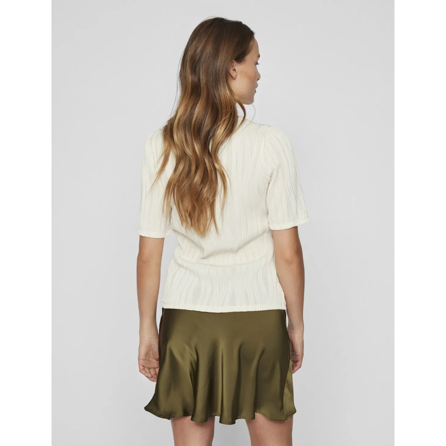 VINIRA O-NECK PUFF 2/4 TOP/R