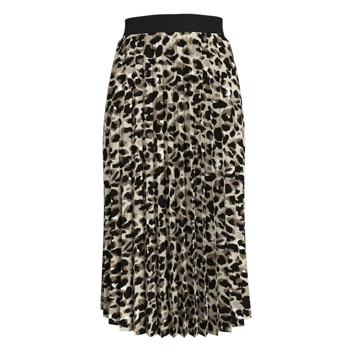 VINITBAN PRINT MIDI SKIRT - NO