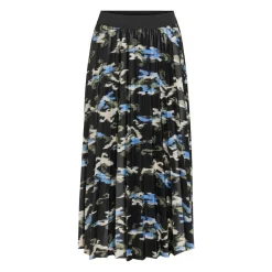 VINITBAN PRINT MIDI SKIRT - NO