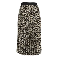 VINITBAN PRINT MIDI SKIRT - NO
