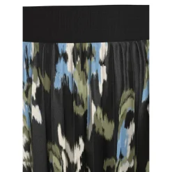 VINITBAN PRINT MIDI SKIRT - NO