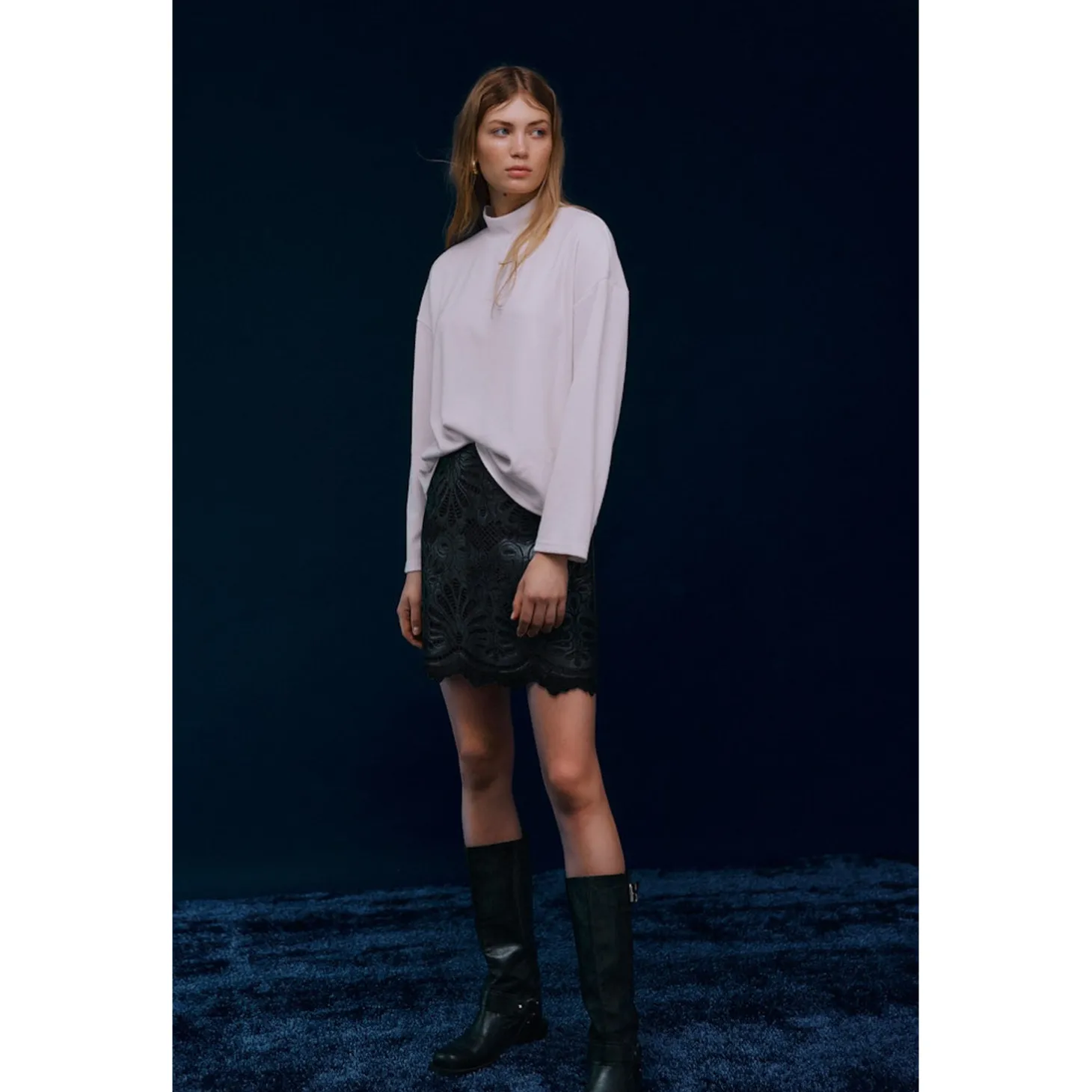 VIPAZ HW COATED SKIRT