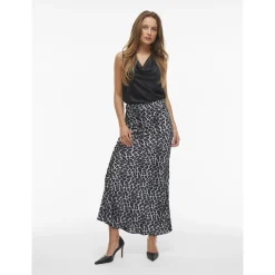 VISAHRA HW ANKLE LEO SKIRT/KA