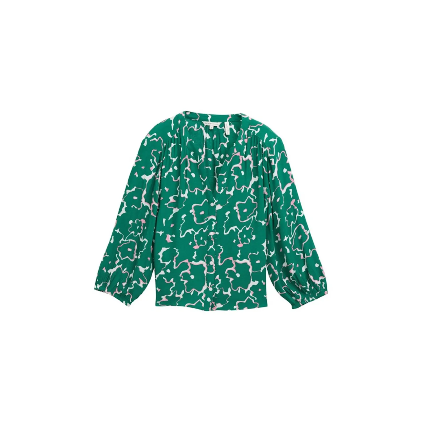Viscose blouse with buttons