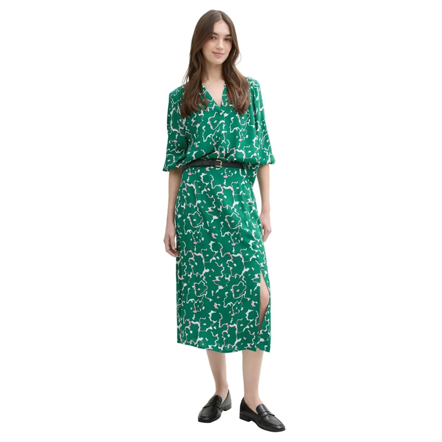 Viscose blouse with buttons
