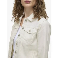 VISHOW NEW L/S WHITE DENIM JAC