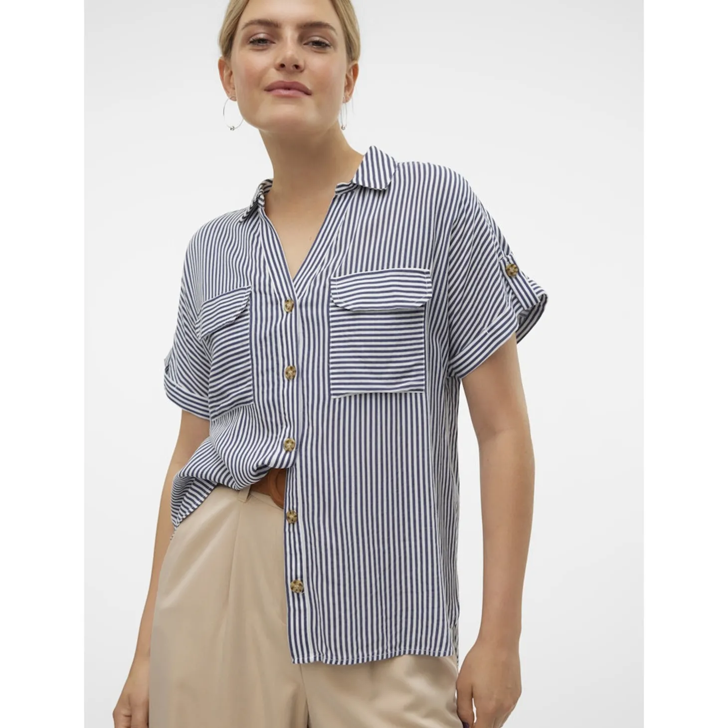 VMBUMPY S/S SHIRT WVN GA NOOS