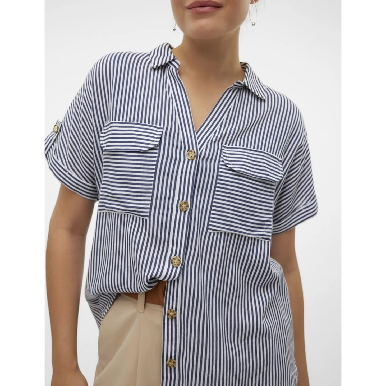VMBUMPY S/S SHIRT WVN GA NOOS