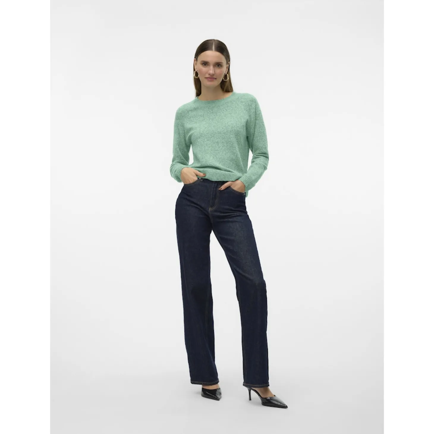 VMDOFFY LS O-NECK BLOUSE GA NO