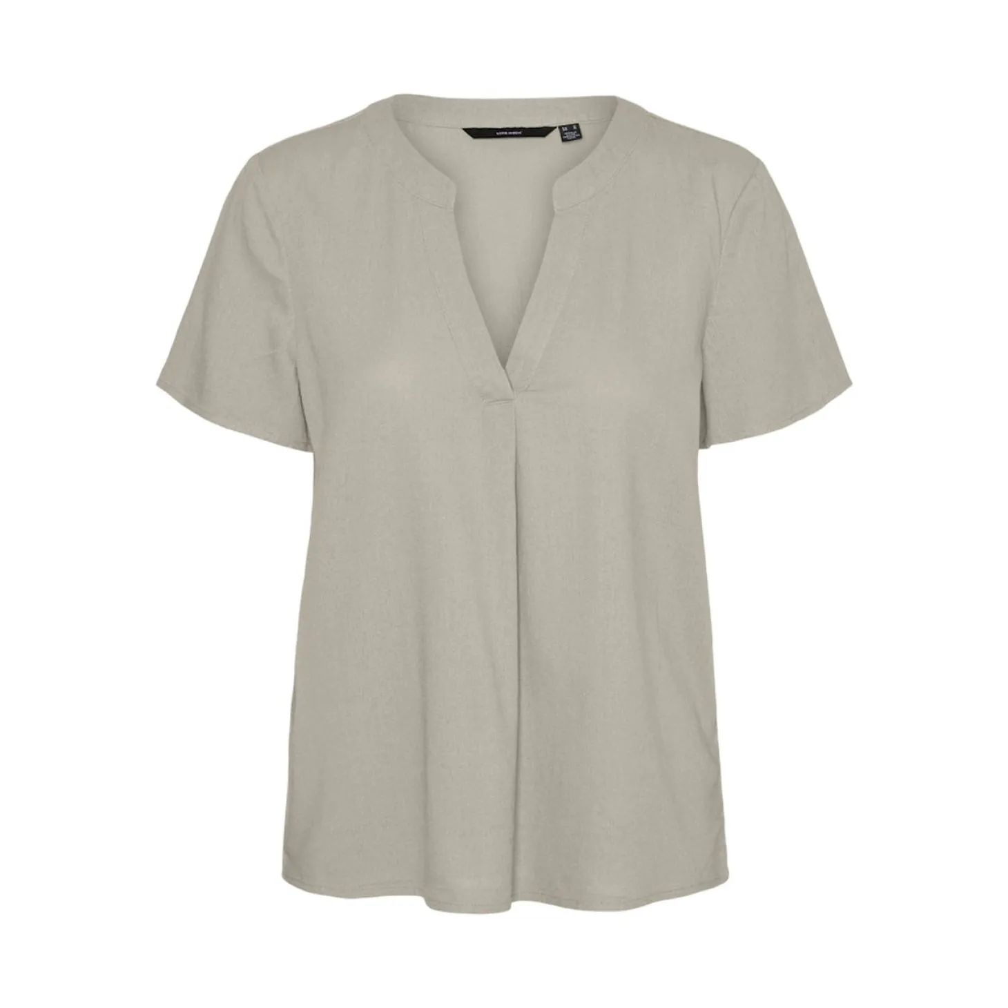 VMMYMILO SS V-NECK TOP WVN GA