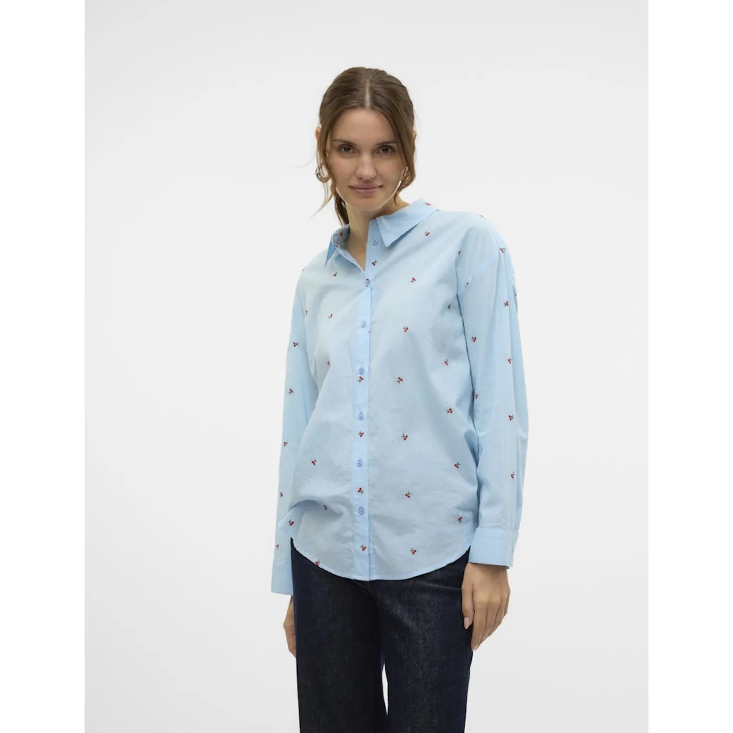 VMODONA LS SHIRT WVN GA