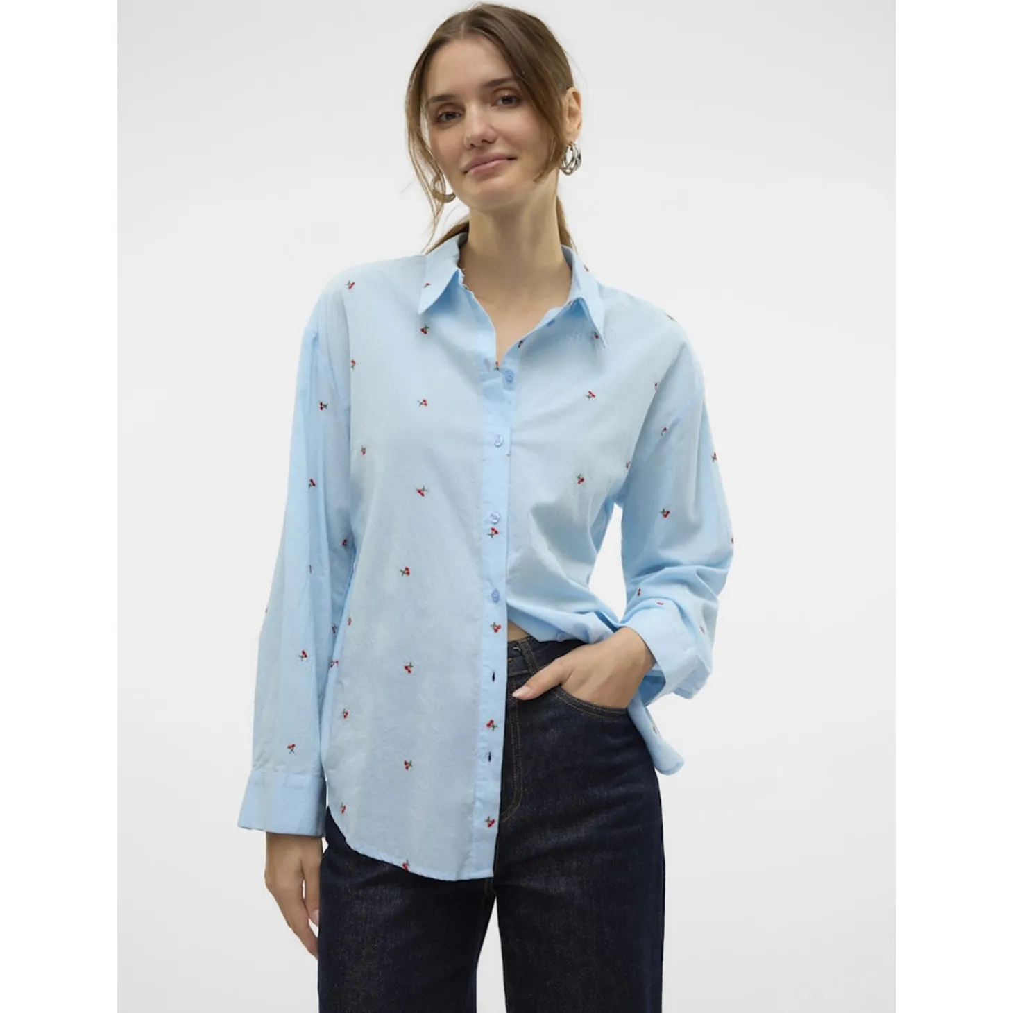 VMODONA LS SHIRT WVN GA