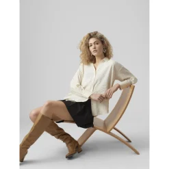 VMQUEENY LS OVERSIZE SHIRT WVN