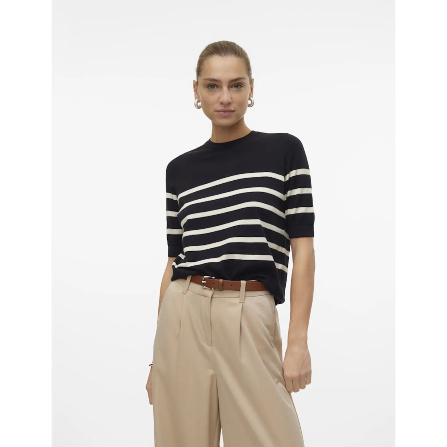 VMSABA PLAIN SS O-NECK PULLOVE