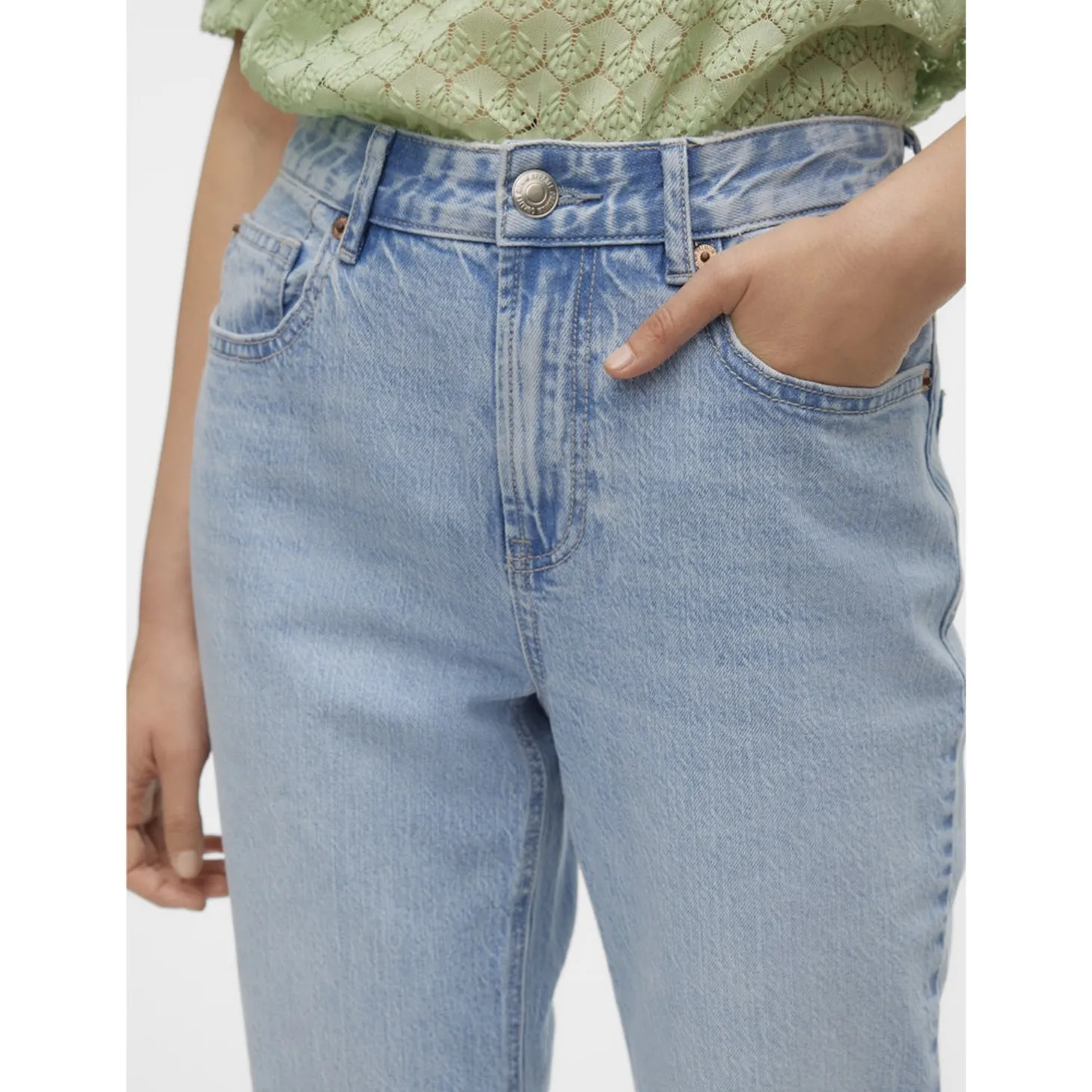 VMTESSA HR STRAIGHT JEANS LI30