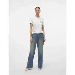 VMVILLA S/S O-NECK T-SHIRT JRS