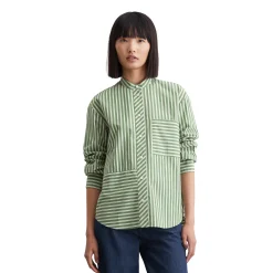 Woven Blouses, LSL, YD Stripes