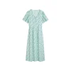 Woven Dresses With AOP