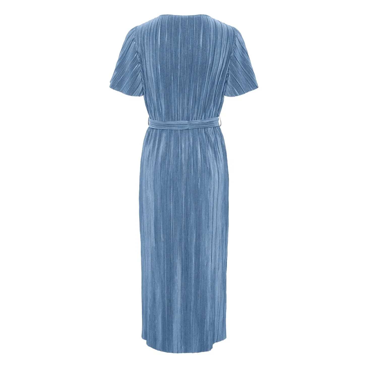 YASOLINDA SS MIDI WRAP DRESS S