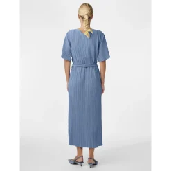 YASOLINDA SS MIDI WRAP DRESS S