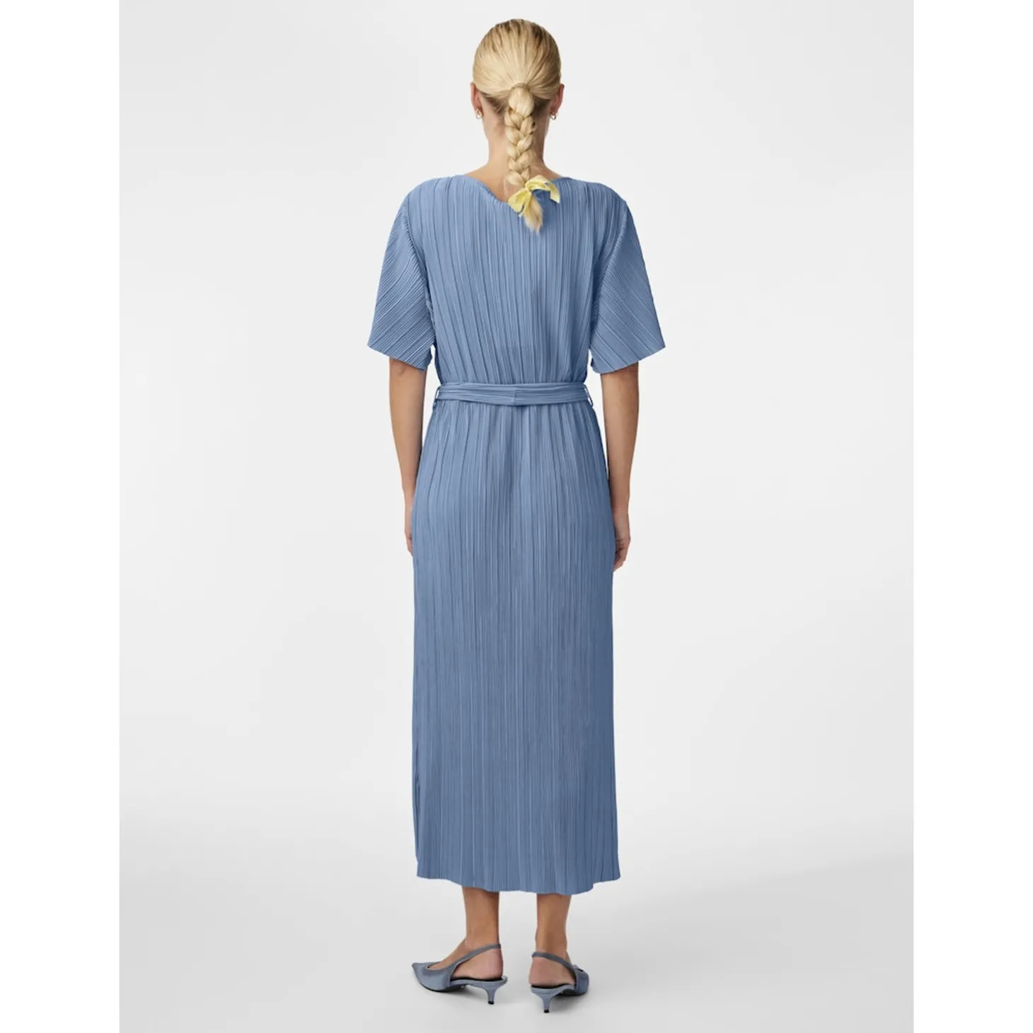 YASOLINDA SS MIDI WRAP DRESS S