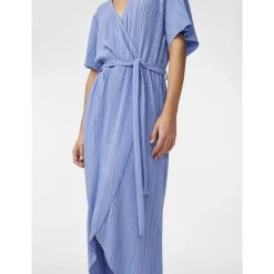 YASOLINDA SS MIDI WRAP DRESS S